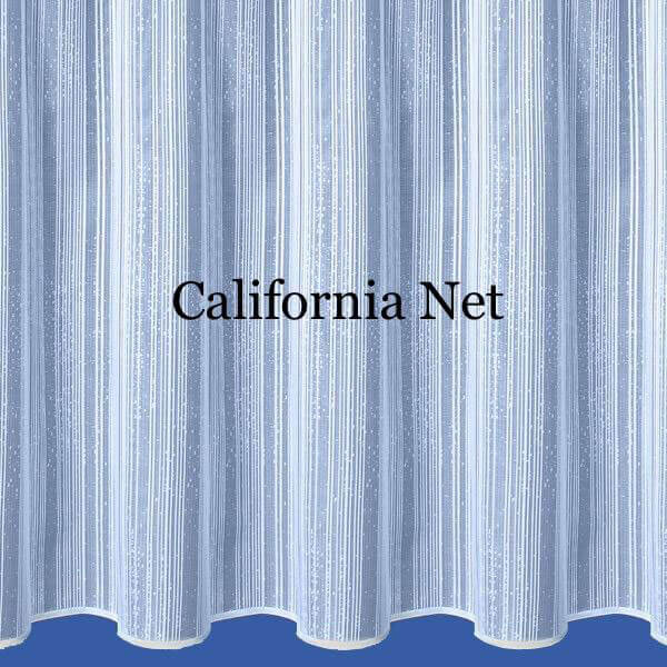 California vertical Stripe net curtains white 11 different sizes new design 
